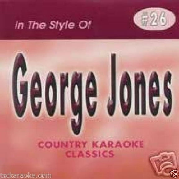 GEORGE JONES Country Karaoke CDG 15