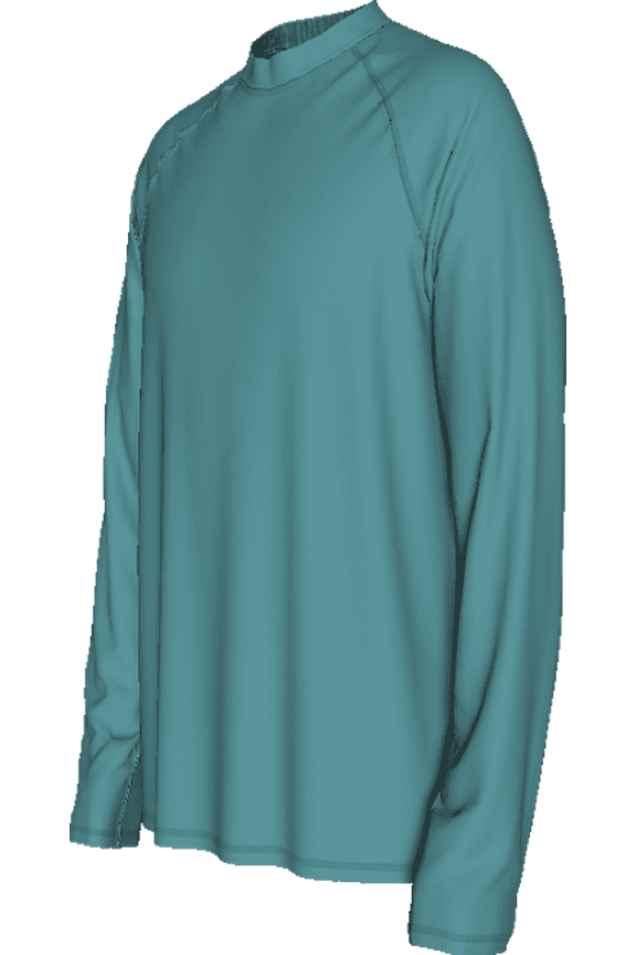 Men's & Big Men's Sun Shirt with Long Sleeves, UPF 50+, Sizes S-5XL