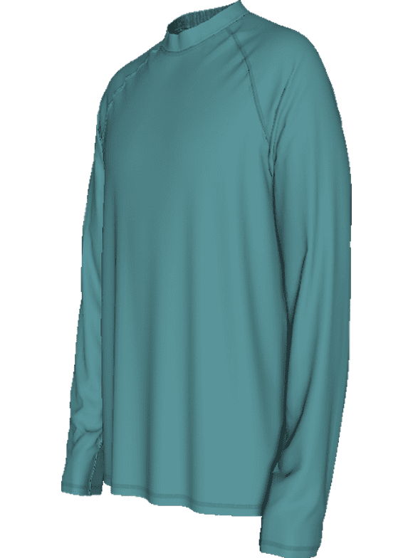 Men's & Big Men's Sun Shirt with Long Sleeves, UPF 50+, Sizes S-5XL