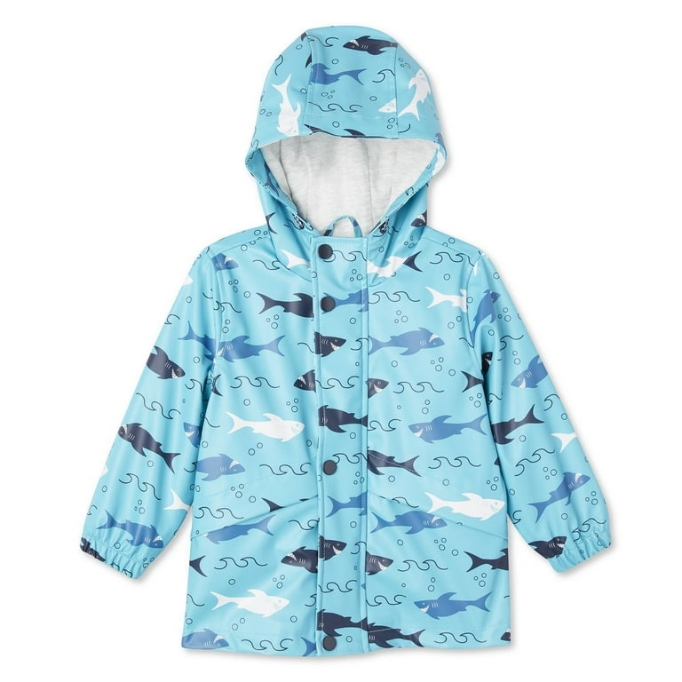 GEORGE Long Sleeve Regular Printed Rain Coat Toddler 1 Pack