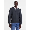 thumbnail image 1 of George Men's and Big Men's Rugby Shirt with Long Sleeve, Size S-6XB, 1 of 5