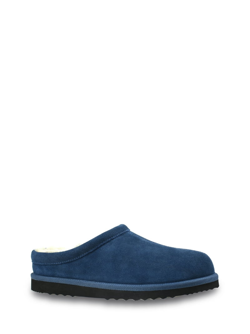 George Men's Suede Clog Slippers
