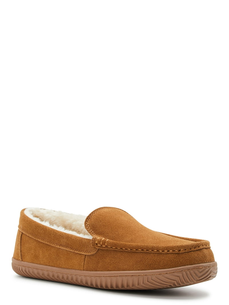 George Men's Hillcrest Suede Moccasin Slippers