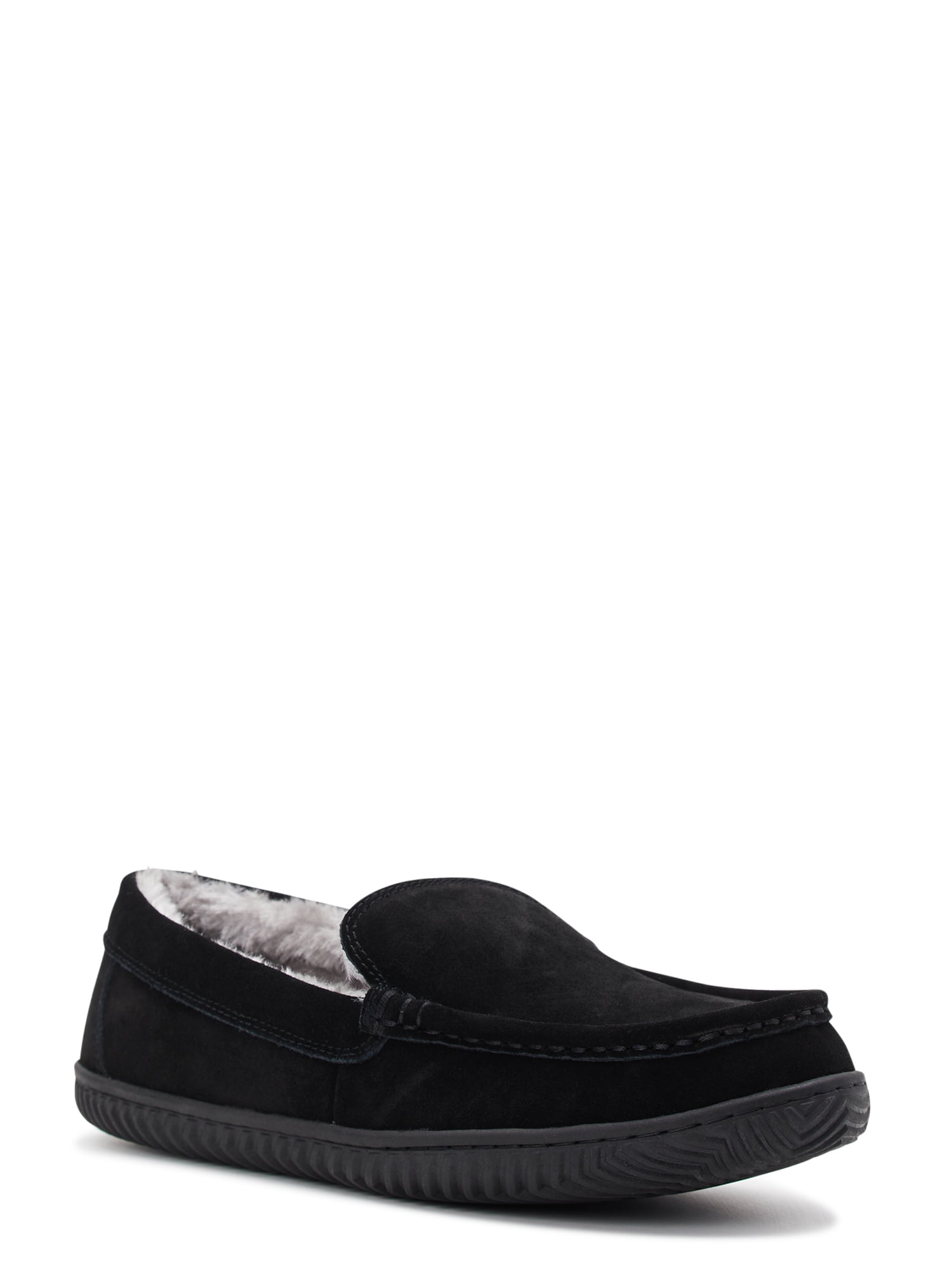Walmart savings: George Men's Hillcrest Suede Moccasin Slippers