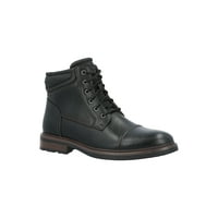 George Men's Faux Leather Lace Up Boots - 9 only