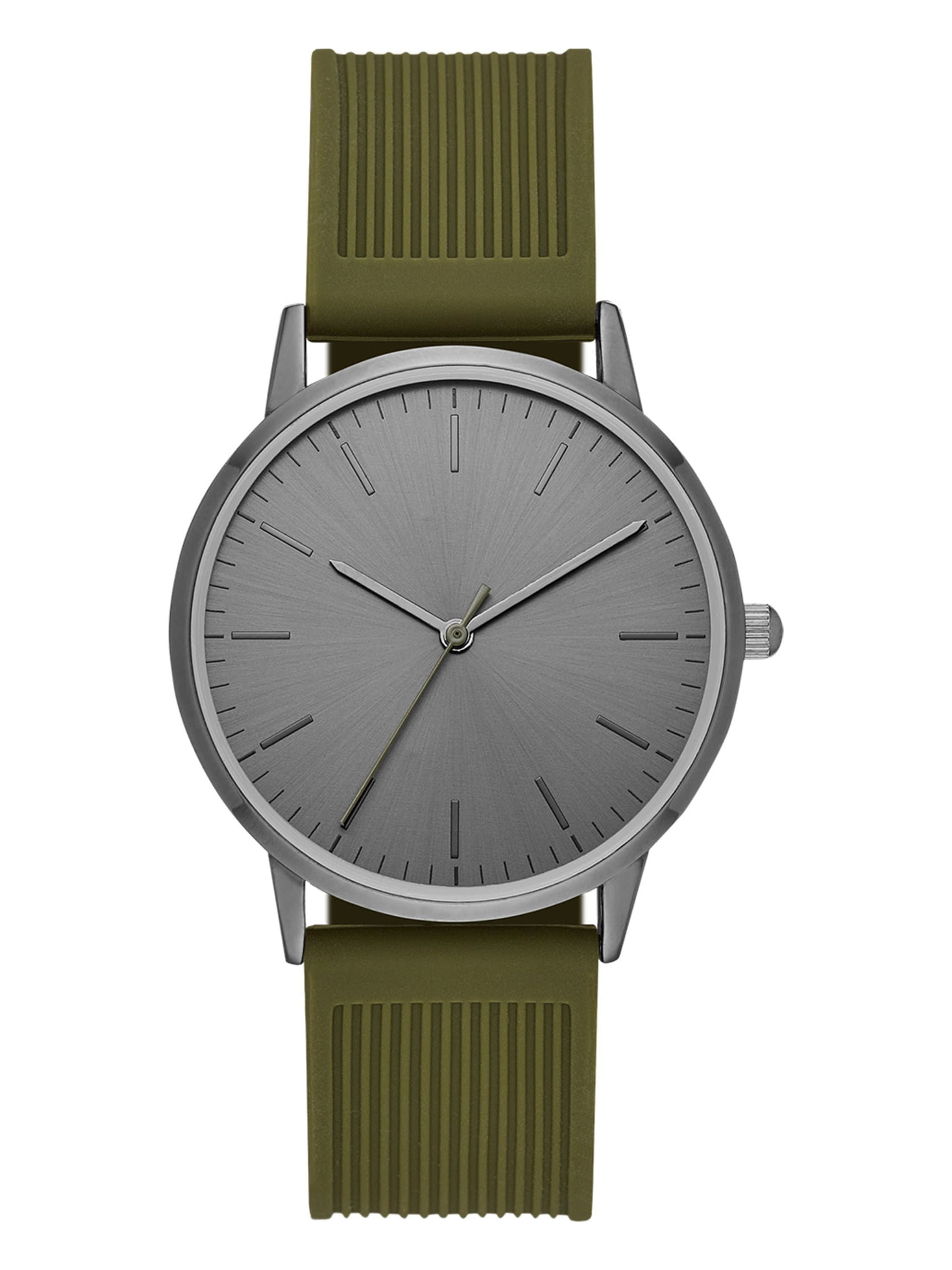 George men's analog strap watch sales