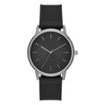 thumbnail image 1 of GEORGE Men's Watch: Gunmetal Case, Black Dial, Black Silicone Band (FMDOGE020), 1 of 4