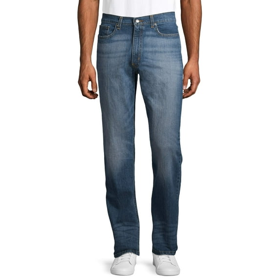GEORGE Mid Rise Taper Regular Jean (Men's), 1 Count, 1 Pack