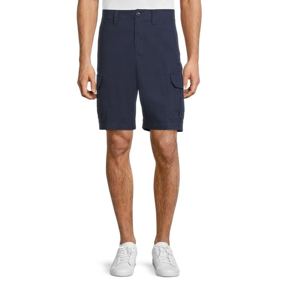 GEORGE Relaxed Fit Mid Rise Cotton Spandex Cargo Short (Men's), 1 Count, 1 Pack