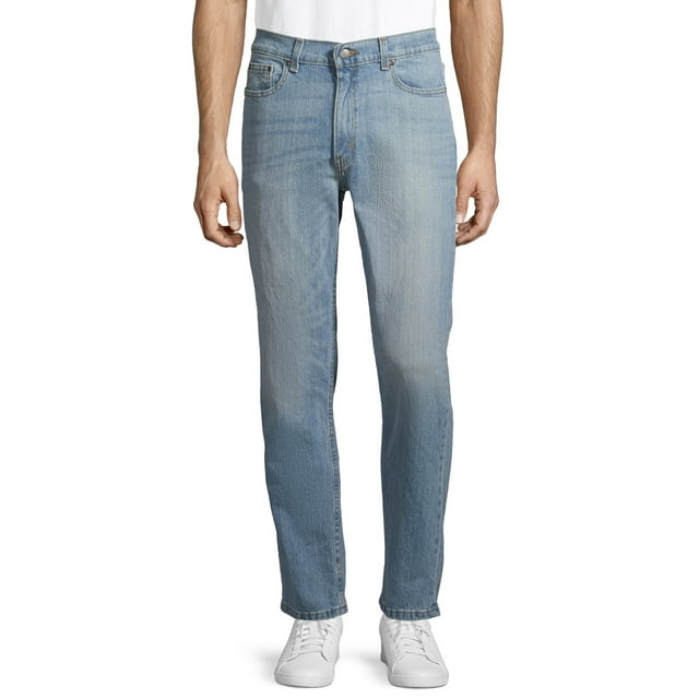 GEORGE Relaxed Fit Mid Rise Taper Jean (Men's), 1 Count, 1 Pack ...