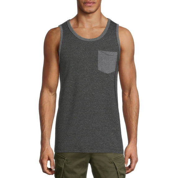 GEORGE Sleeveless Relaxed Fit Cotton Polyester Spandex Jersey Tank Top (Men's) 1 Pack