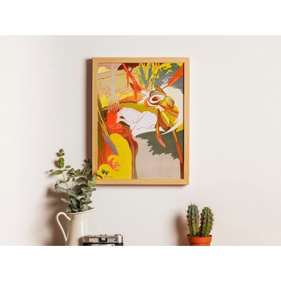 GEORGES DE FEURE La Source Du Mal Minimalist Wall Art Unframed Paper Print