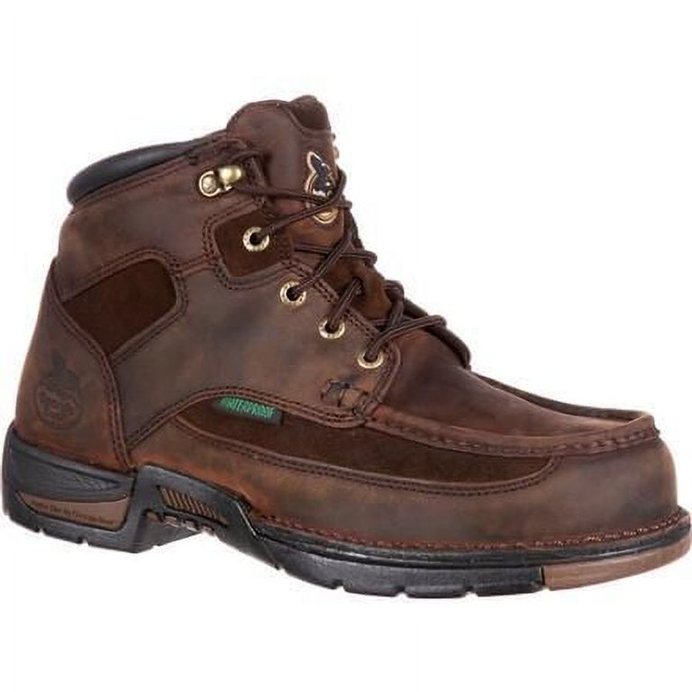 Georgia Boot G7403 Men’s 6” Waterproof Work Boots Brown Leather EH Size 9M Georgia Boot G7403 Men main image 4
