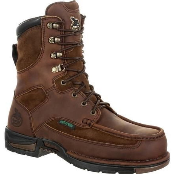 GEORGIA BOOT Men's Athens Steel Toe Waterproof Work Boot Brown - GB00359