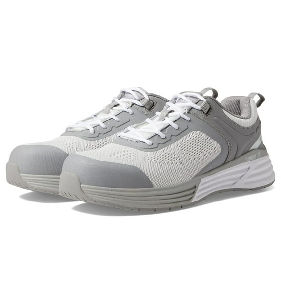 GEORGIA BOOT , White Grey, Size 8.5(M)