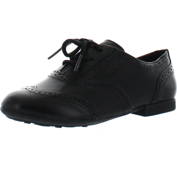GEOX Girls Plie Fashion Oxford Lace Up Casual Flats Shoes
