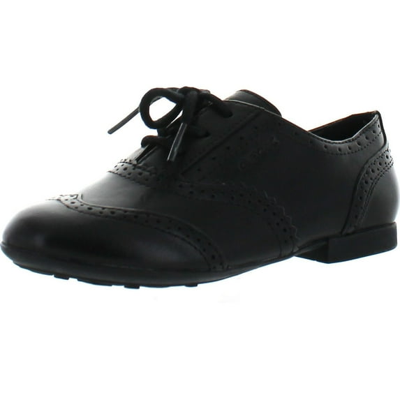 GEOX Girls Plie Fashion Oxford Lace Up Casual Flats Shoes