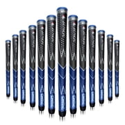 GEPARDO DRI-TAC MIDSIZE Golf Grip by Winn SET OF 13- GD-6WG-GBL, Non-Slip & Cushioned Comfort, Moisture-Wicking, Shock Absorption Benefits, AVS Tech, Hand Alignment & Lighter Grip