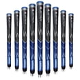 thumbnail image 1 of GEPARDO DRI-TAC MIDSIZE Golf Grip by Winn SET 9- GD-6WG-GBL, Non-Slip  Cushioned Comfort, Moisture-Wicking, Shock Absorption, AVS Tech, Hand Alignment & Lighter Grip, 1 of 6