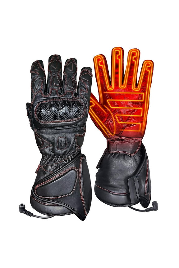 12V Extreme Hard Knuckle Heated Gloves 3XL