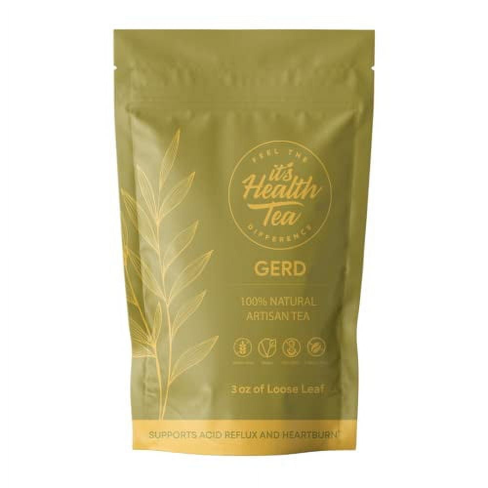 GERD Natural Herbal Tea for Acid Reflux & Heartburn Relief and Support