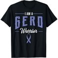 thumbnail image 1 of GERD Warrior Gastroesophageal Reflux Disease Supporters GORD T-Shirt, 1 of 4
