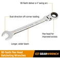 thumbnail image 1 of GEREMF-5/8" 4 Degree Swing Arch 12 Point Flex Head Ratcheting Combination Wrench - 86747, 1 of 4