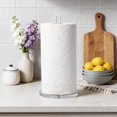 thumbnail image 1 of GEREMF-Acrylic Paper Towel Holder, Freestanding Paper Roll Holder with Weighted Base, Modern Decorative Design for Kitchen Countertops, Bars & Dining Tables, Clear, 1 of 3