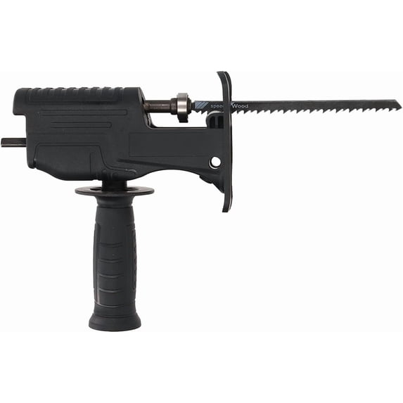 GEREMF-Reciprocating Saw Adapter Electric Drill to Reciprocating Saw Adapter, Hand Drill to Reciprocating Saw Chainsaw Conversion Head Kit, Woodworking Hand Saw Drill Jig Saw Attachment