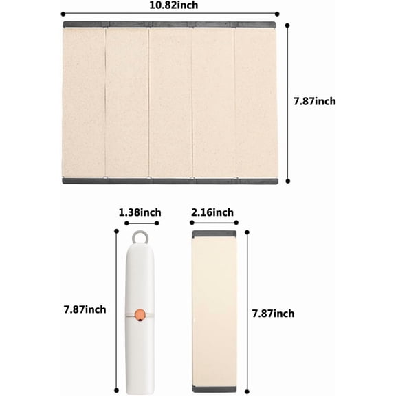 GEREMF-Small Cutting Board Set, 11 x 8 inches, Foldable Plastic Kitchen Boards for Food Prep