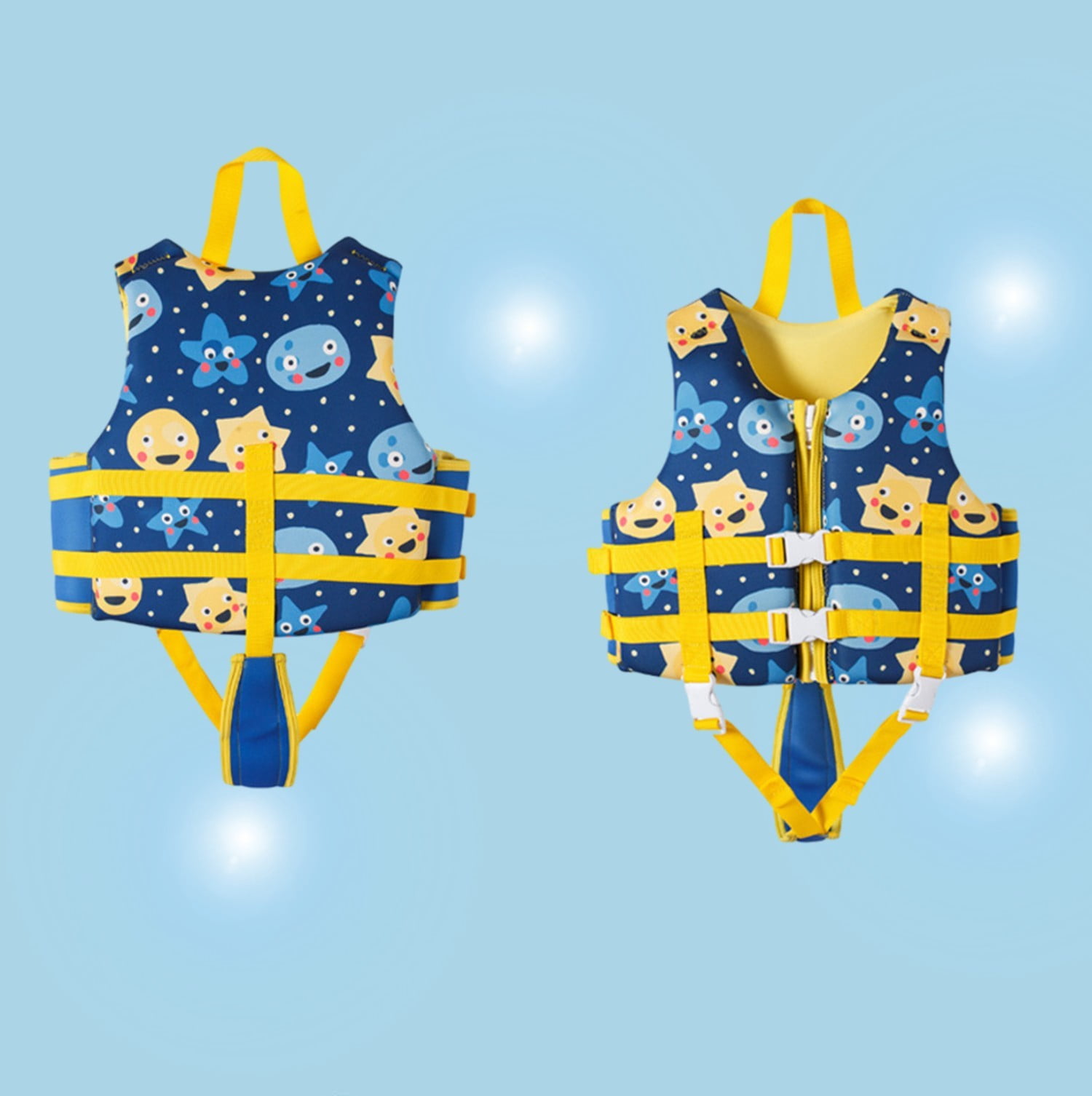 GERI Toddler Swim Vest, Kids Floats Jacket for Girls and Boys, Swimming