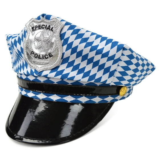GERM Bavarian Oktoberfest Party Police Multicolor Felt Hat