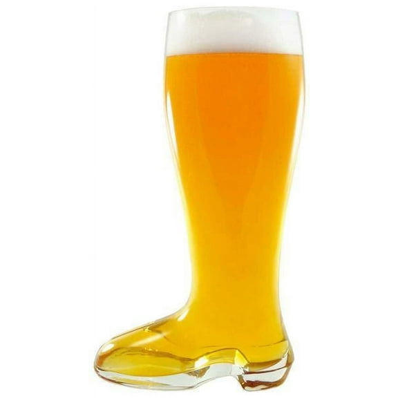 GERM Das Boot! Clear Glass Oktoberfest Beer Boot