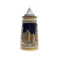 thumbnail image 1 of GERM German Village Multicolor Ceramic Street Scene .75L Lidded Stein, 1 of 6