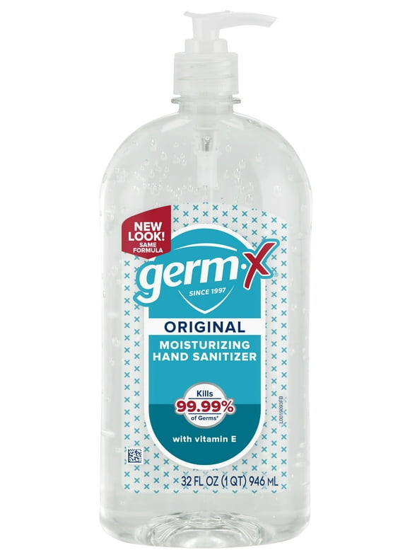 GERM-X Original Hand Sanitizer, 32 oz Flip-Cap Bottle