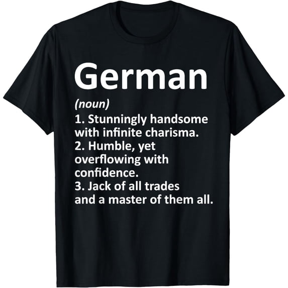 GERMAN Definition Personalized Name Funny Birthday Gift, Idea T-Shirt mens t fthirt men,black,women,misfits,journey ,boys