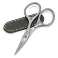 thumbnail image 1 of GERMANIKURE Professional Nail Scissors - FINOX High Carbon Stainless Steel Manicure Tools with Leather Case - Handcrafted in Solingen, Germany, 1 of 8