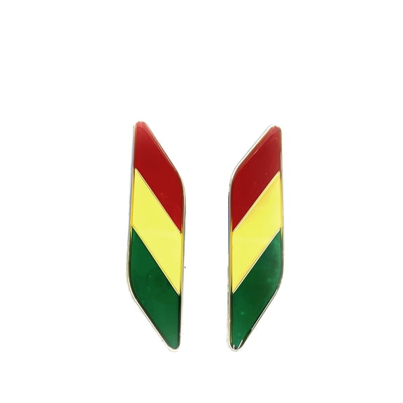 GERMANY FLAG Car Side Fender Skirt Emblem Badge Car Sticker Decal Style C