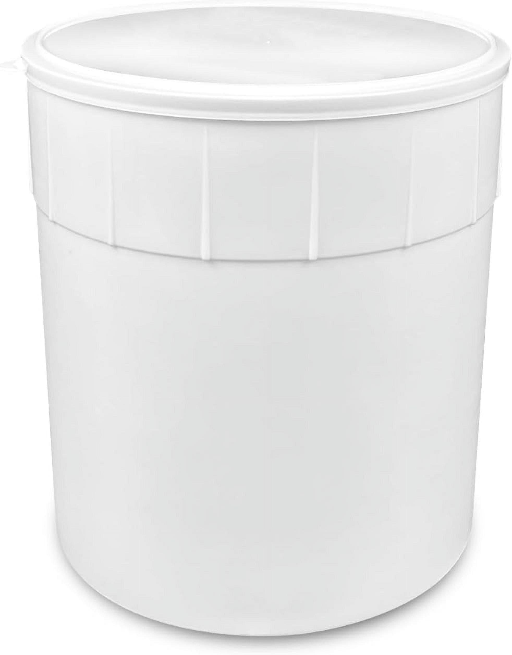 GEROBOOM 3 Gallon Ice Cream Container with Lid Freezer Safe