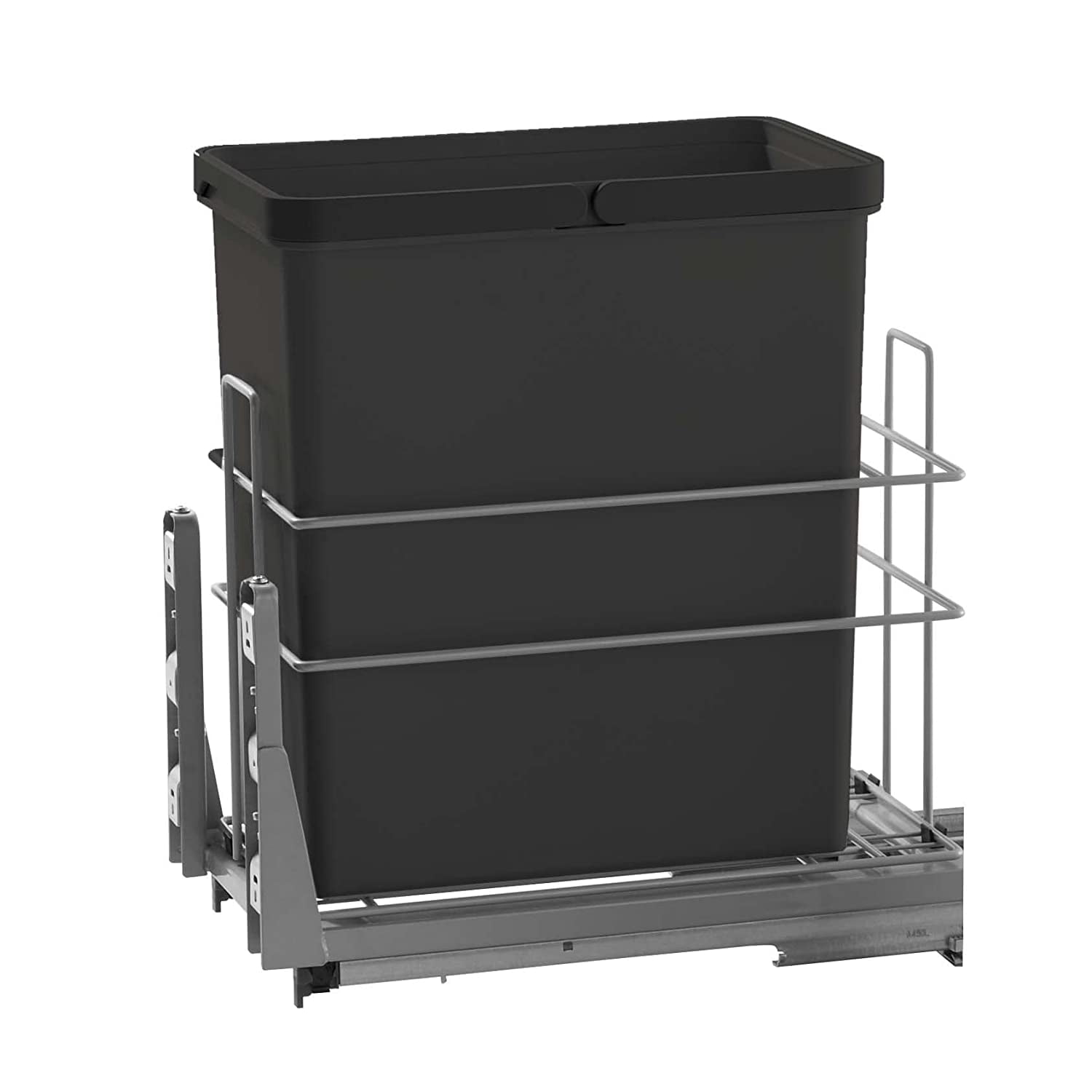 GEROBOOM 30 Qt./7.5 Gal Pull Out Under Mount Waste Container