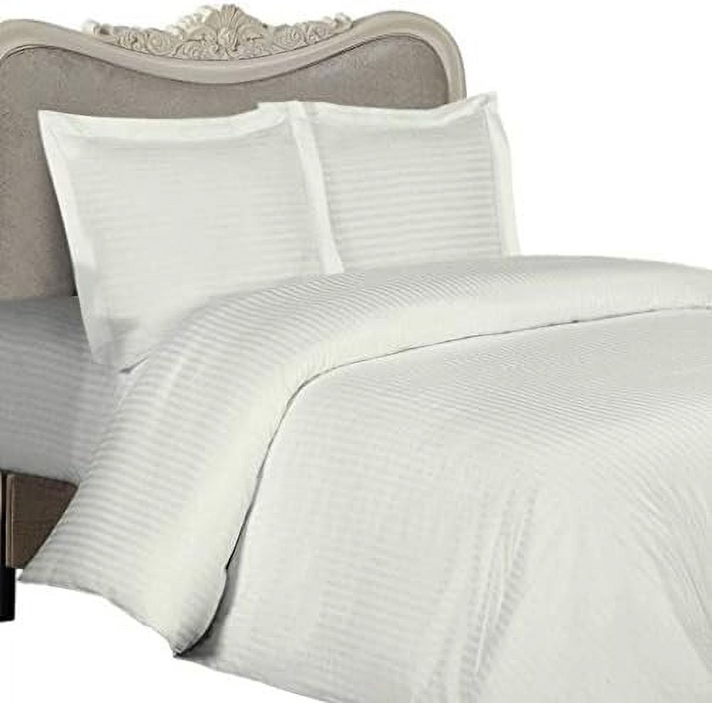 GEROBOOM 4 Piece Luxurious 1000 Thread Count King Size Siberian Goose Down Comforter Set 100