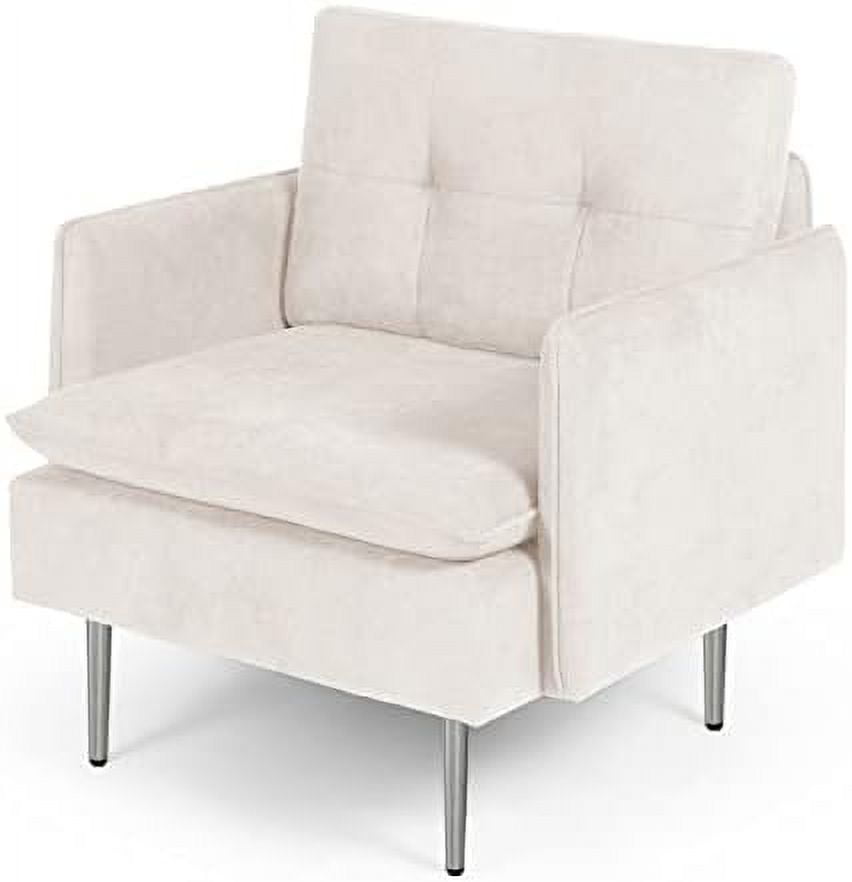 GEROBOOM 54.5" Loveseat Sofa Mini Couch for Bedroom Upholstered Love