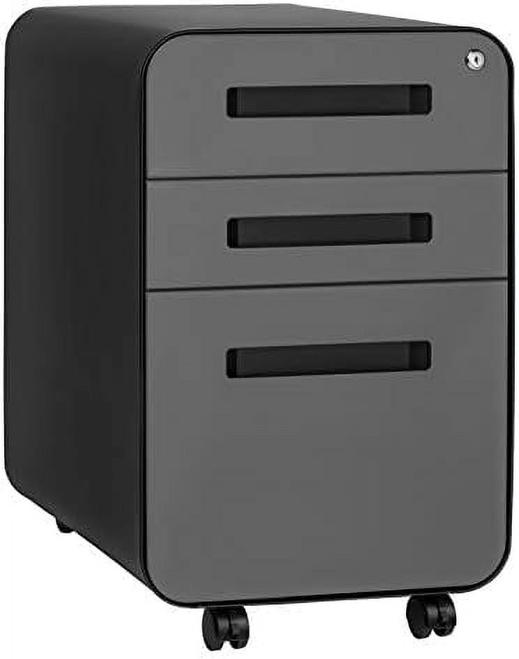 GEROBOOM Laura Davidson Stockpile 3 Drawer File with Lock