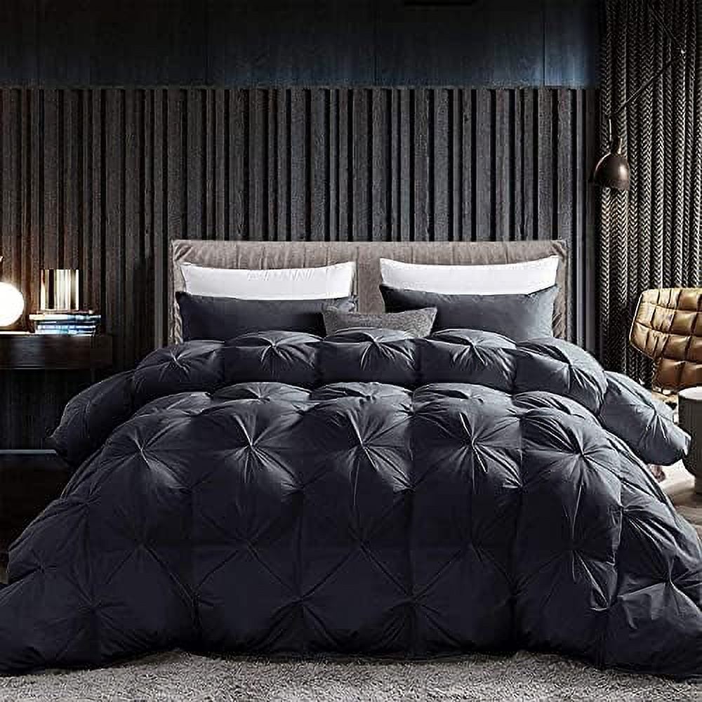 GEROBOOM Luxurious Heavy Full/Queen Size Siberian Goose Down Comforter AllSeason Duvet Insert