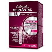 GEROVITAL H3 EVOLUTION Hyaluronic Acid Ampoules with Superoxide Dismutase for Anti-Aging, 2ml x 10