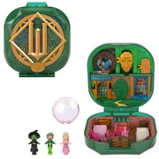 Polly Pocket Micro Dolls and Playset, Collector Wicked Compact with Hat and Bubble Accessories