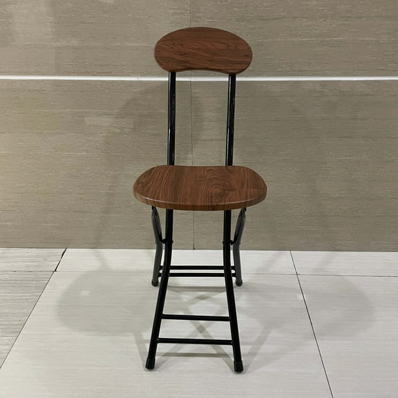 GERTTRONY chairs,Folding Bamboo Bar Stools, 24-inch Kitchen Counter Height Stools with Backrest, Portable Bar Chairs for Home Kitchen Island Breakfast, No Assembly, Natural