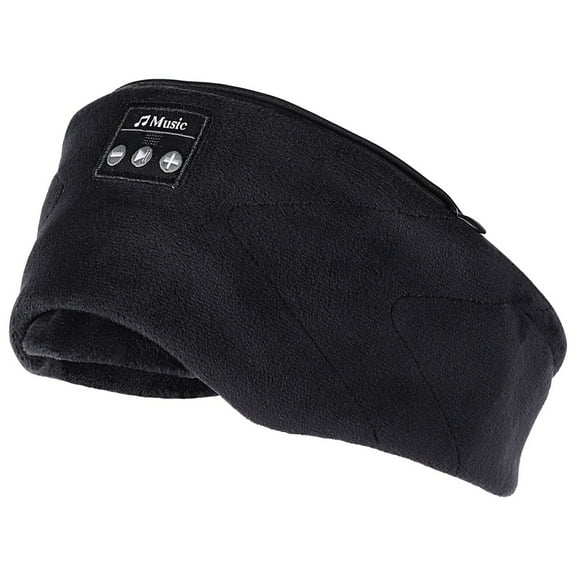 GERYGHOST White Noice Bluetooth Sleep Headphones Eye Mask Sleeper Earbuds Gift for Men Women Black