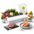 thumbnail image 1 of STARBIAO Vacuum Sealer Machine for Food, 95KPa One-Touch Food Vacuum Sealer with Dry & Moist Modes, Compact Vacuum Sealer Includes 30 Bags for Meal Prep, Leftovers & Freezer Storage, 1 of 11