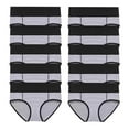 thumbnail image 1 of GERsome 10 Pack Underwear for Women Cotton High Waist Panties Full Coverage Briefs Soft Strech Ladies Breathable Panties M-5XL, 1 of 3